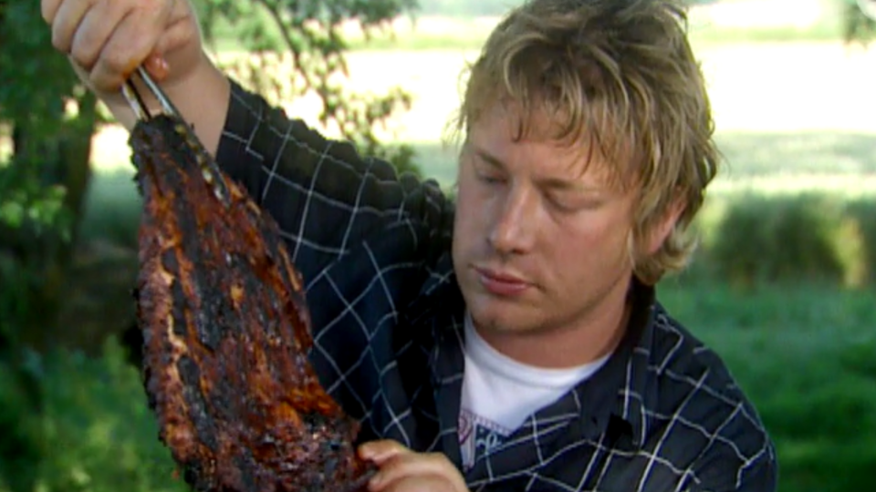 Jamie Oliver w domu, Grill, sezon 1, odcinek 7